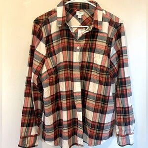 J Crew women’s flannel